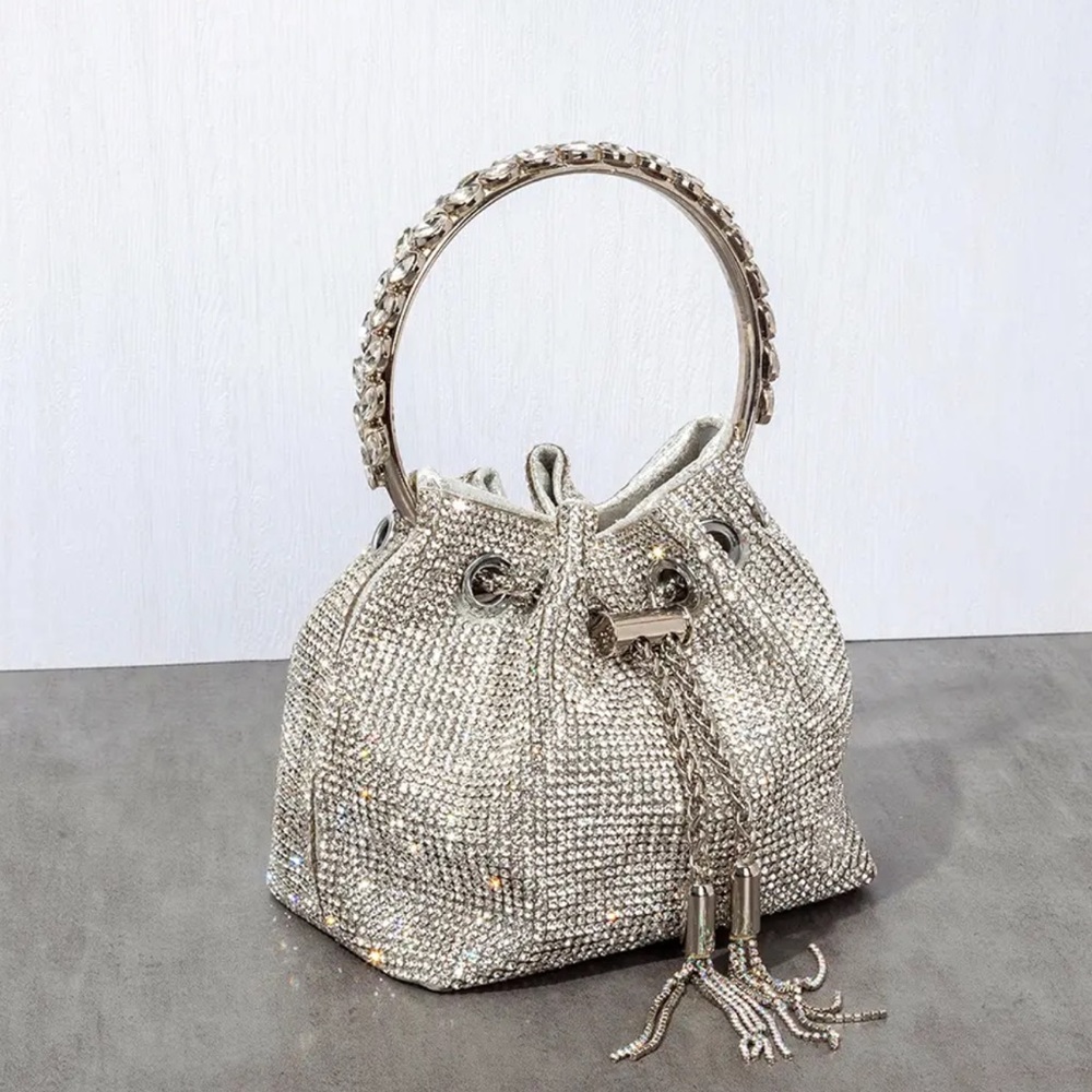 All Around Rhinestone Mini Purse